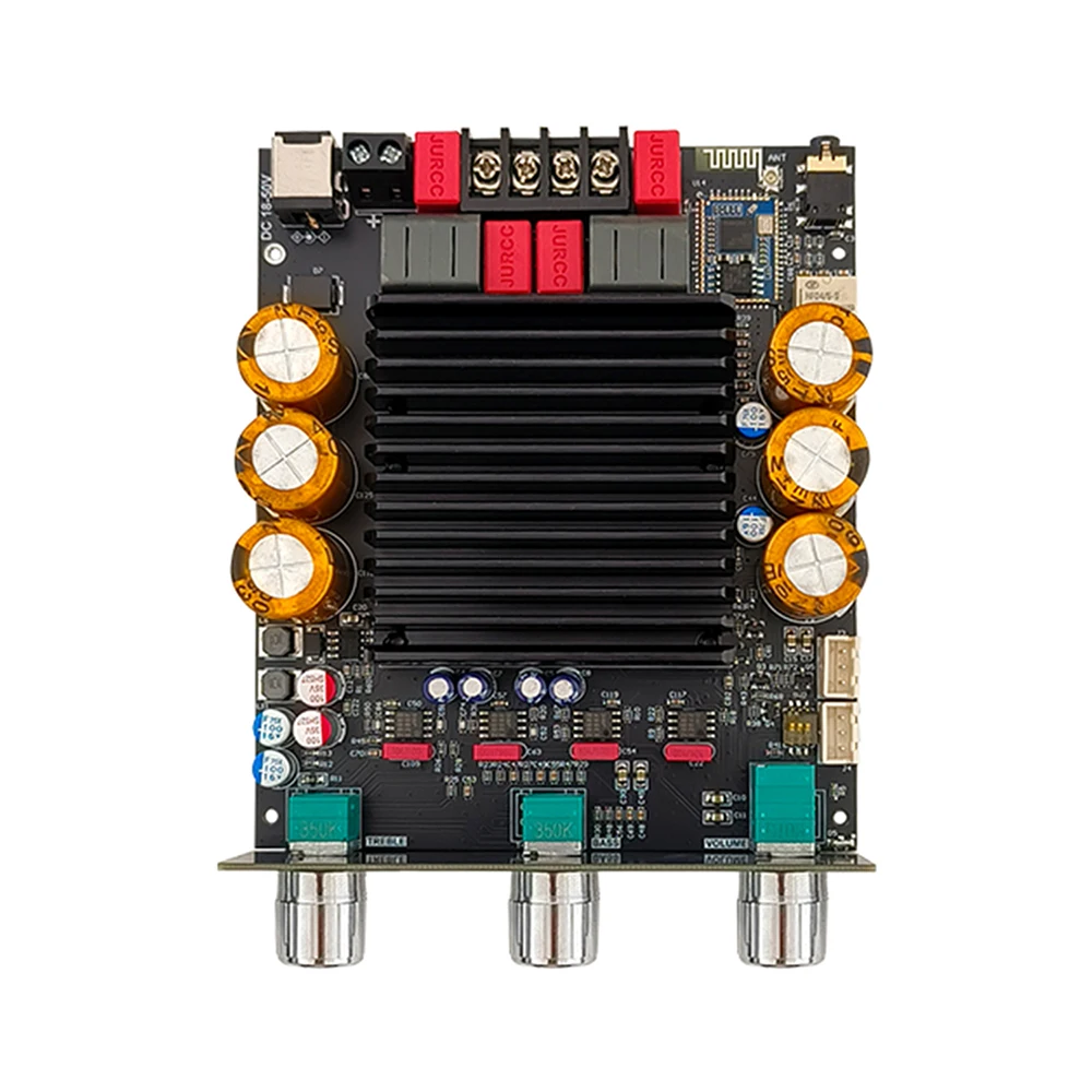 ZK-3002T PRO DC 18-50V 3002T PRO QCC3034 Bluetooth carte amplificateur de son numérique 2.0 canaux 300W + 300W Module d'ampli Audio