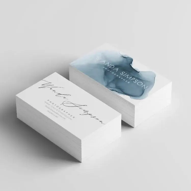 Custom Business Card Thank You Postcard Print Personalized Brand LOGO Design Baby Shower Wedding Invitation Menu Decoration DIY view 2