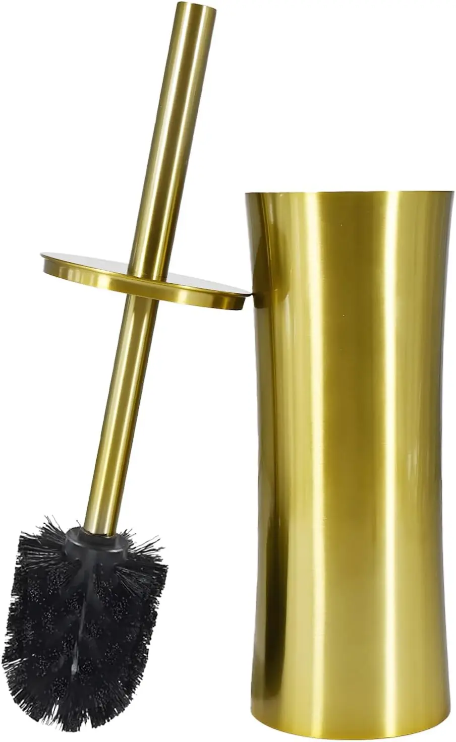 

StainlSteel Toilet Brush and Holder, Toilet Cleaner Brush, Toilet Bowl Brush and Holder for Bathroom Storage Organization