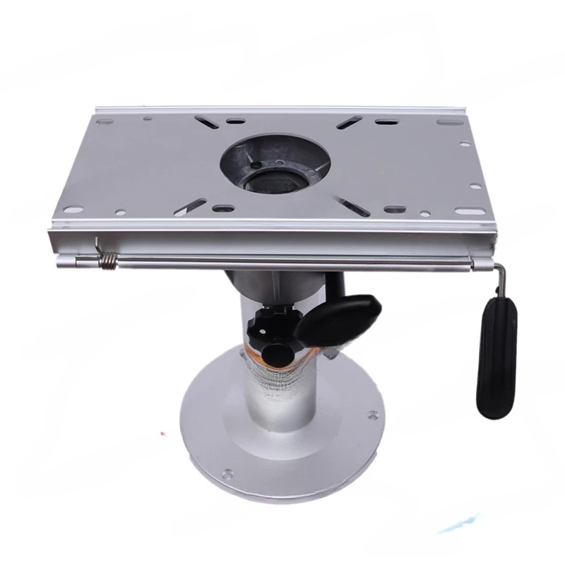 Marine Manual Legs RV Steamship Yacht Seat Lifting Base Bracket Can Be Moved Left And Right Support