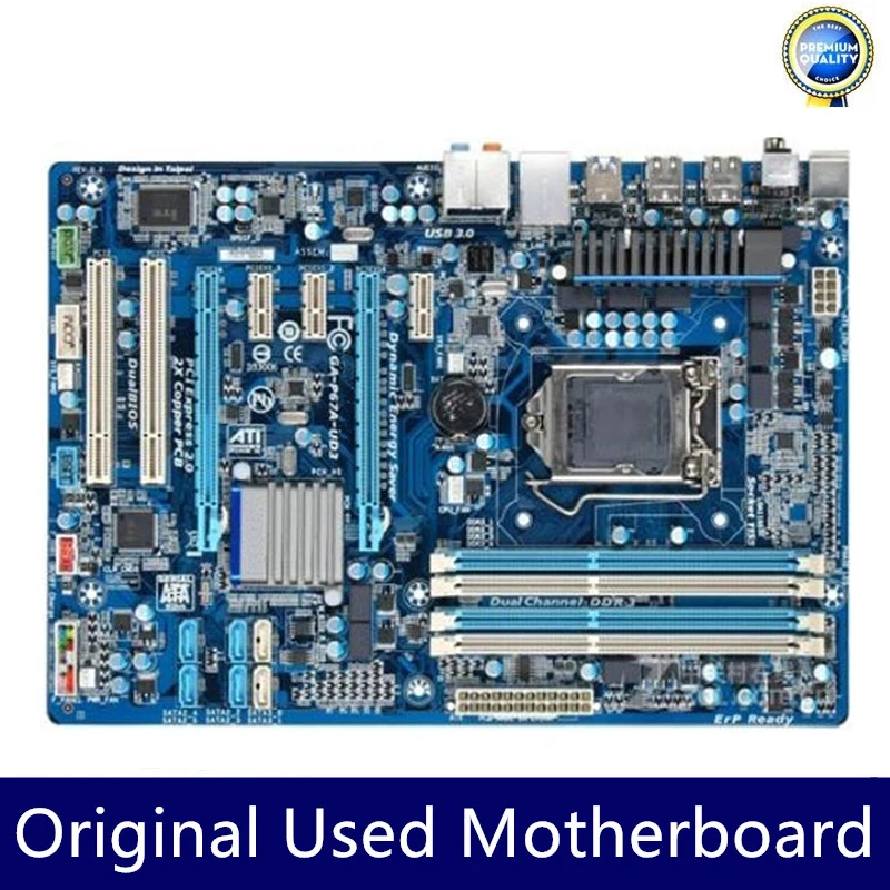 

GA-P67A-UD3 P67A-UD3 motherboard DDR3 LGA 1155 P67