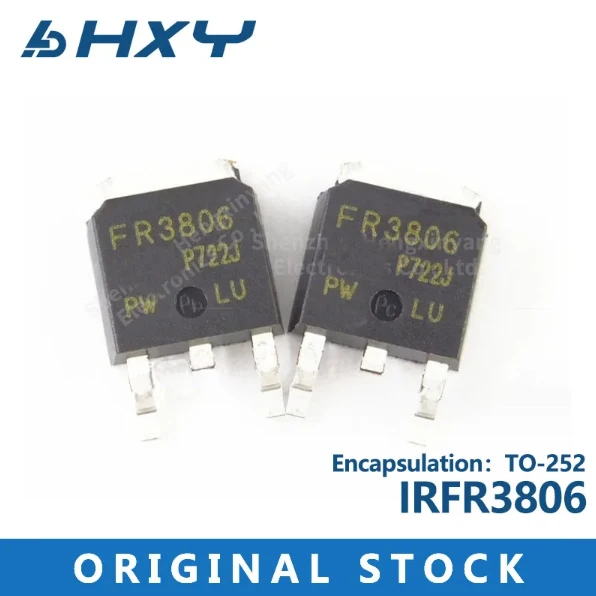 10pcs/lot   IRFR3806 FR3806 TO-252 MOS field effect tube rectifier