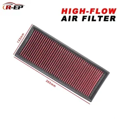 R-EP Replacement Washable Reusable Air Filter for Cold Air Intake Fits for Mercedes Benz OEM1120940004 A1120940604 A21120940604