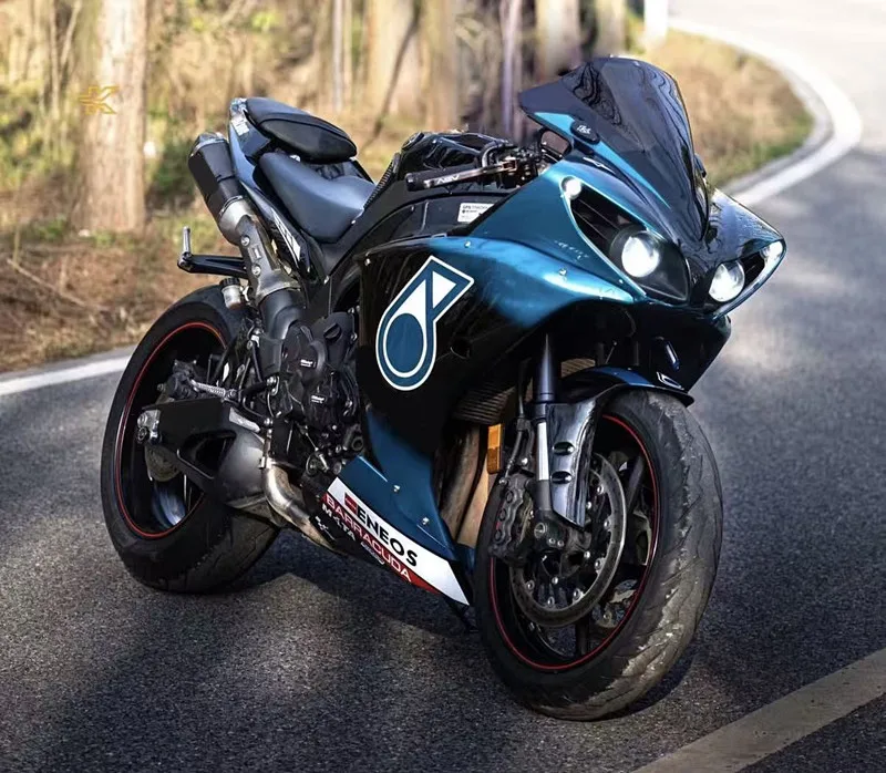 4Gifts New ABS Motorcycle Full Fairings Kit Fit For R1 2012 2013 2014 12 13 14 Bodywork Set Custom Number 6