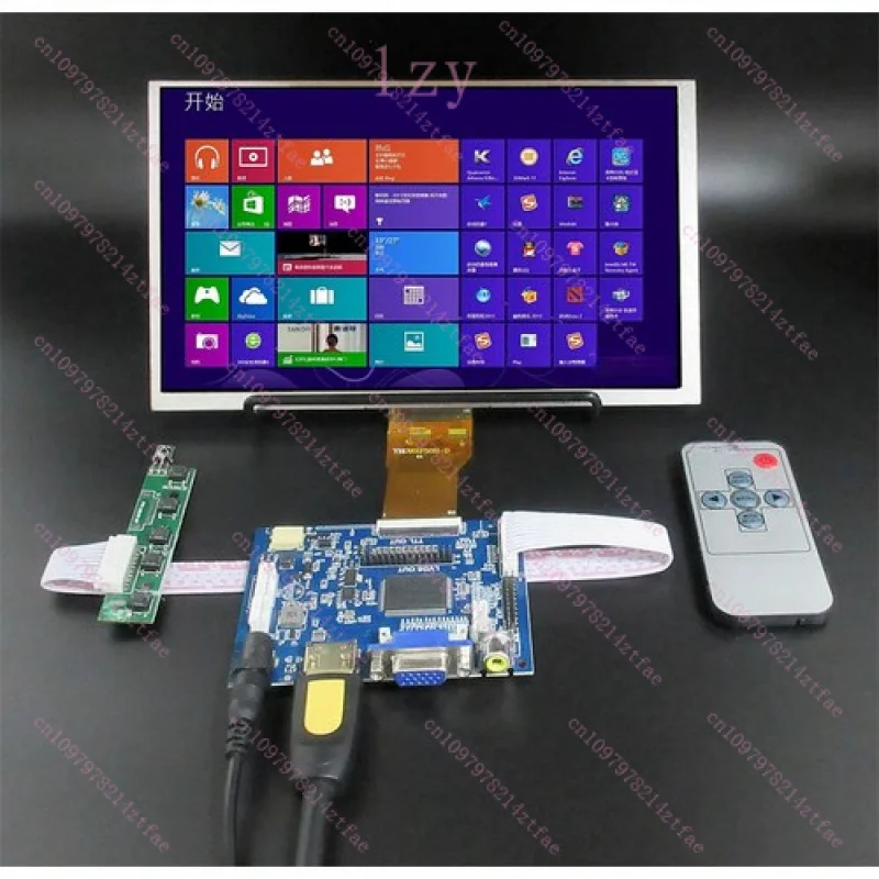 95% NUEVO Pantalla LCD de 9 pulgadas Monitor Placa de control del controlador 2AV HDMI - Compatible con VGA