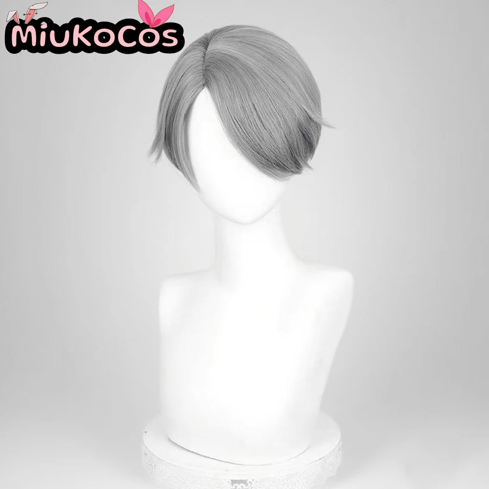 IN STOCK Aesop Carl Embalmer Cosplay Wig MiukoCosplay Game Identity Ⅴ Cosplay