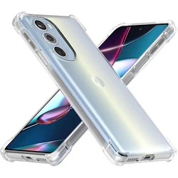 Reinforced Corners Clear Shock-Absorption Flexible Case For Motorola Edge Plus 2022 (Edge+ 2022) ,Moto Edge Plus 5G UW 2022