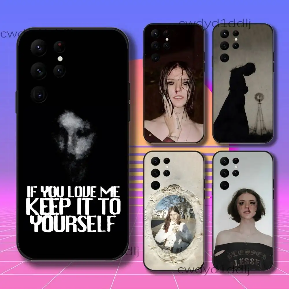 

E-Ethel Cain Perverts Phone Case For Samsung S10,S21,FE,S21 ,S26,S25,S24,S23,Ultra,S9,S22,Plus Black Shell Cover