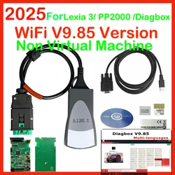 2026 hot sale PP2000 OBD Lexia 3 Diagbox V9.850 WIFI version PP2000 Le-xia-3 For Ci-tro-en/Peu-ge-ot Diagnostic-Tool
