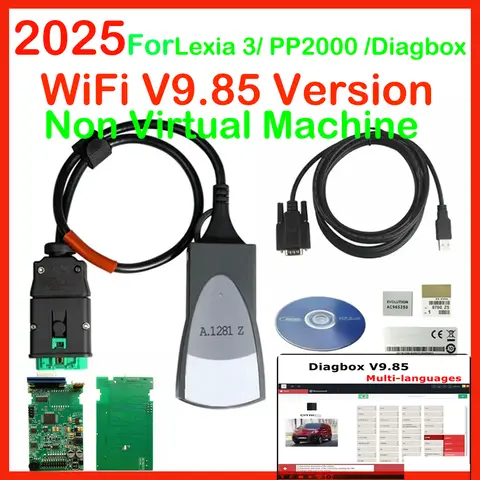 2026 Hot Sale PP2000 OBD Lexia 3 Diagbox V9.850 WIFI Version PP2000 Le-xia-3 For Citroen/Peugeot Diagnostic Tool