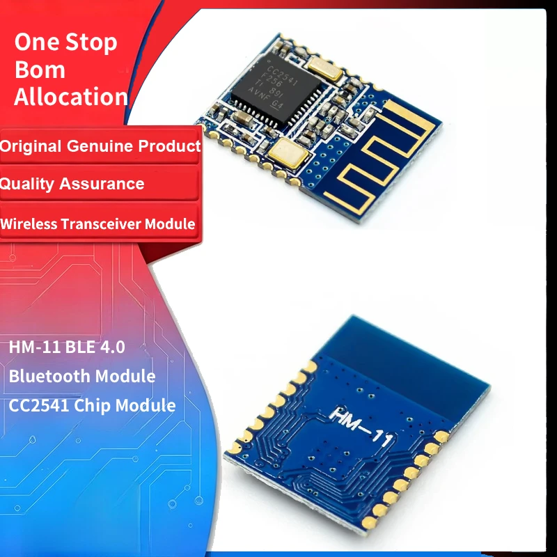 HM-11 BLE 4.0 Bluetooth Module CC2541 Chip Master & Slave Integrated UART Serial Port Wireless Transceiver Module for Arduino