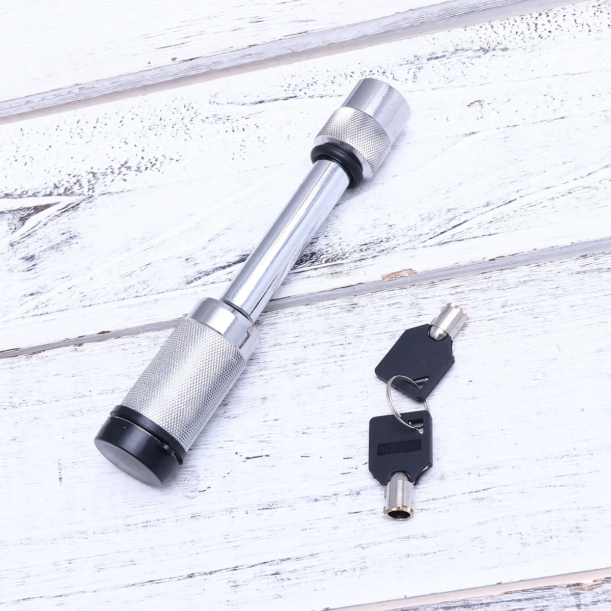 

Серебряный замок с крючком, замок для прицепа, противоугонная защелка из закаленной стали, подходит для обычных сцепных аксессуаров для прицепов, замки с крючками, аксессуары для яхт