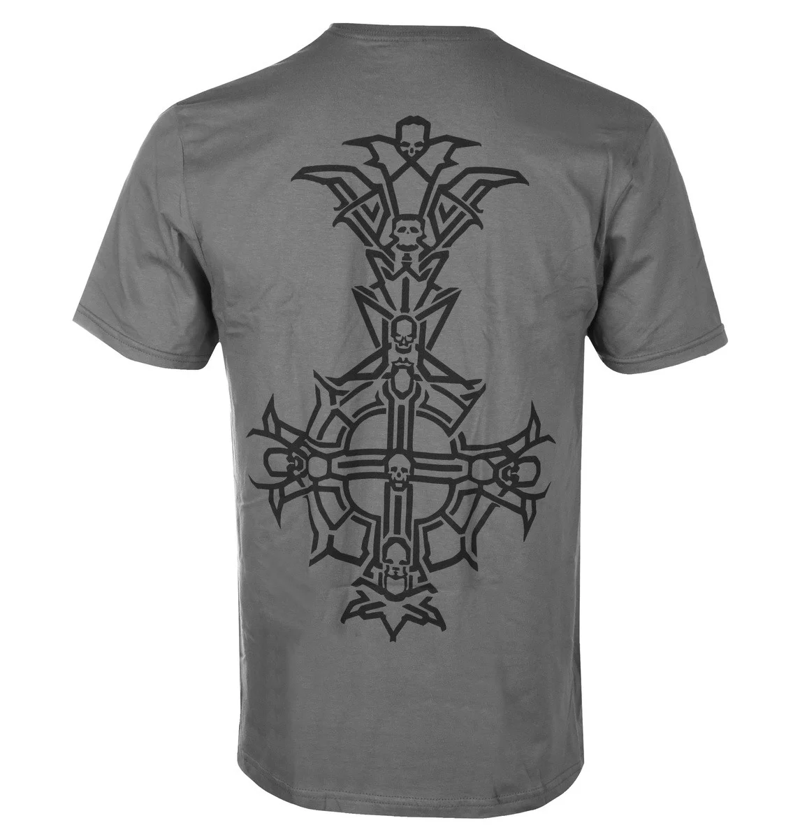 Ghost The Band Night Town Skull Print T-Shirt Retro Horror Rock Streetwear Casual Unisex – Detail 4