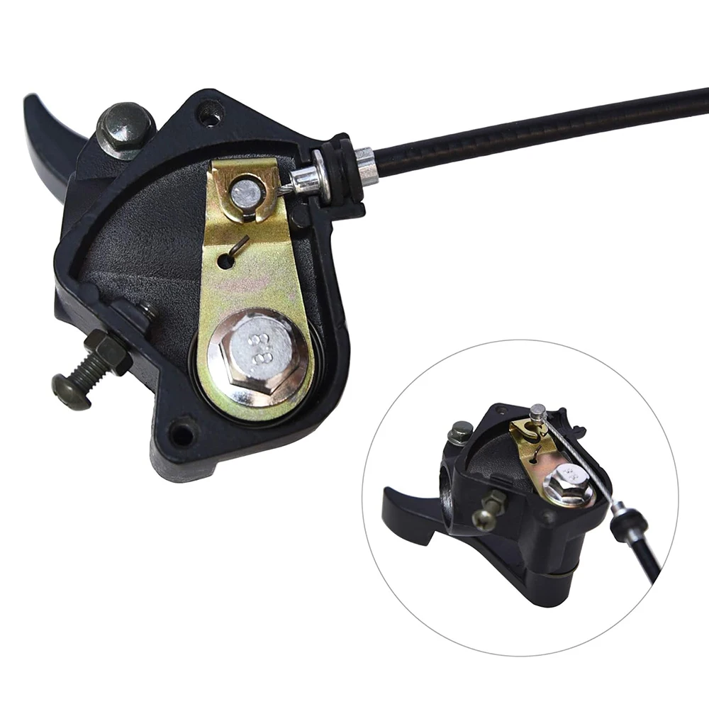ATV 7/8'' 22mm Throttle Lever Thumb Controller Accelerator Throttle Cable Assembly For 50 110 150 250cc Quad Go Kart Dirt Bike view 4