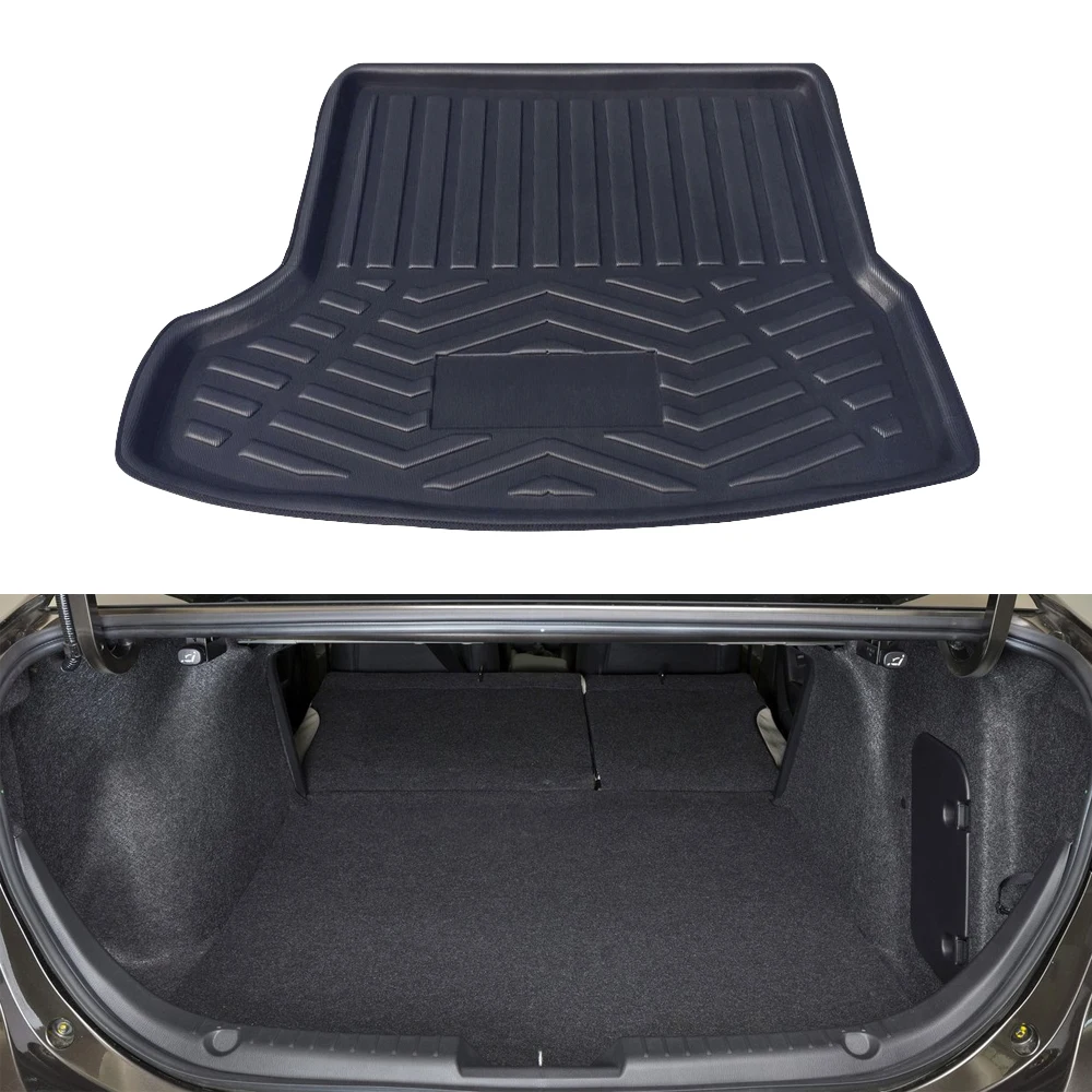Mazda 3 mazda3用トランクマット,セダンbm用防水カバー,2014〜2018