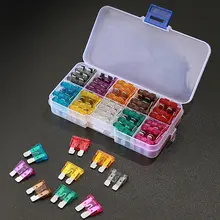 100pcs Car Fuses Assorted 2A-35A #2