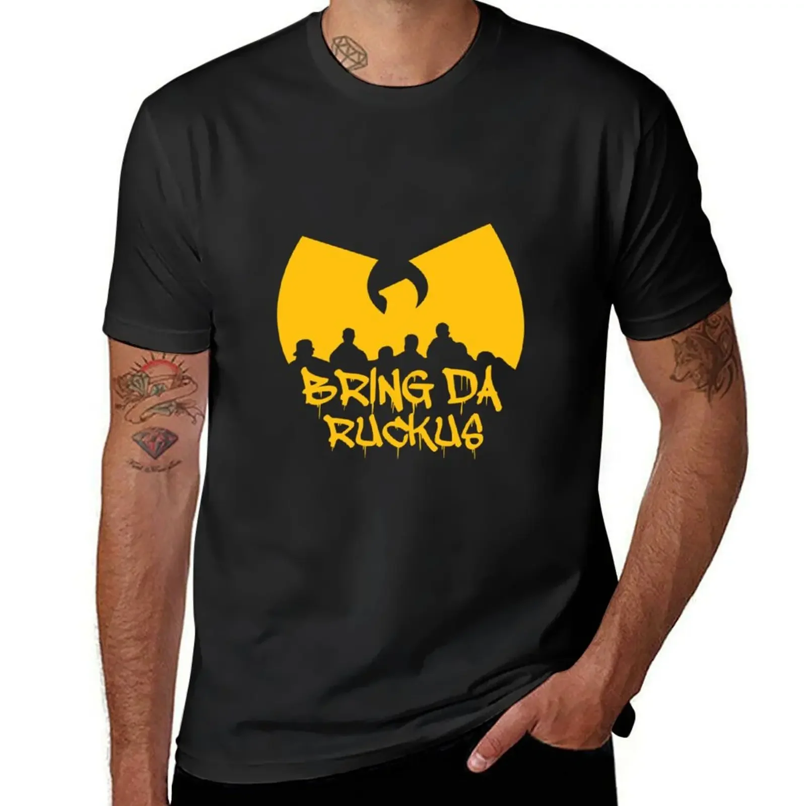 

Bring Da Ruckus T-Shirt blue archive cute tops luxury clothes men