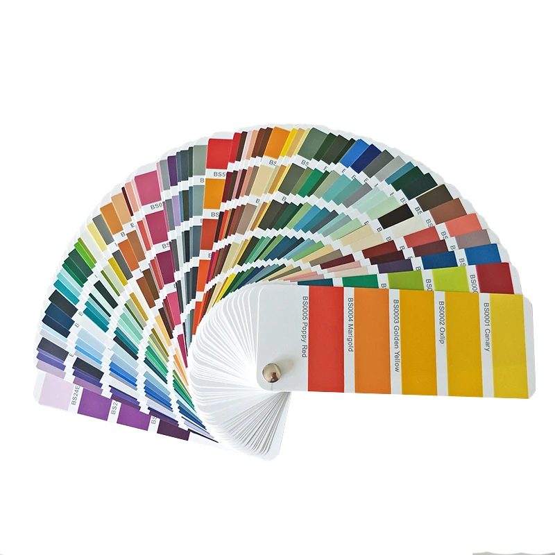 British Standard BS 381C BS 4800 European Standard Color Chart Standard Paint Color Chart BS 5252 Color Guide