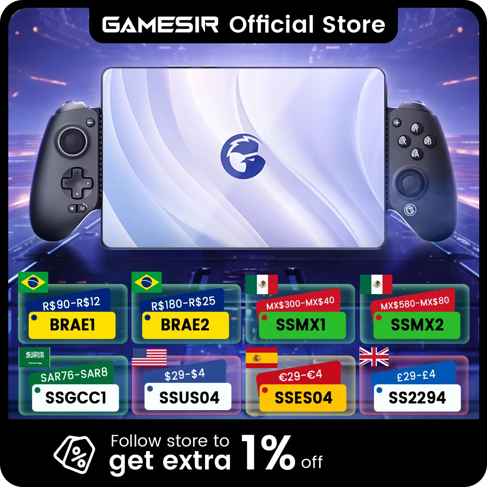 

Геймпад GameSir G8 + с Bluetooth, игровой контроллер с эффектом зала для Nintendo Switch, телефона Android, планшетов, iPhone, iPad, ПК
