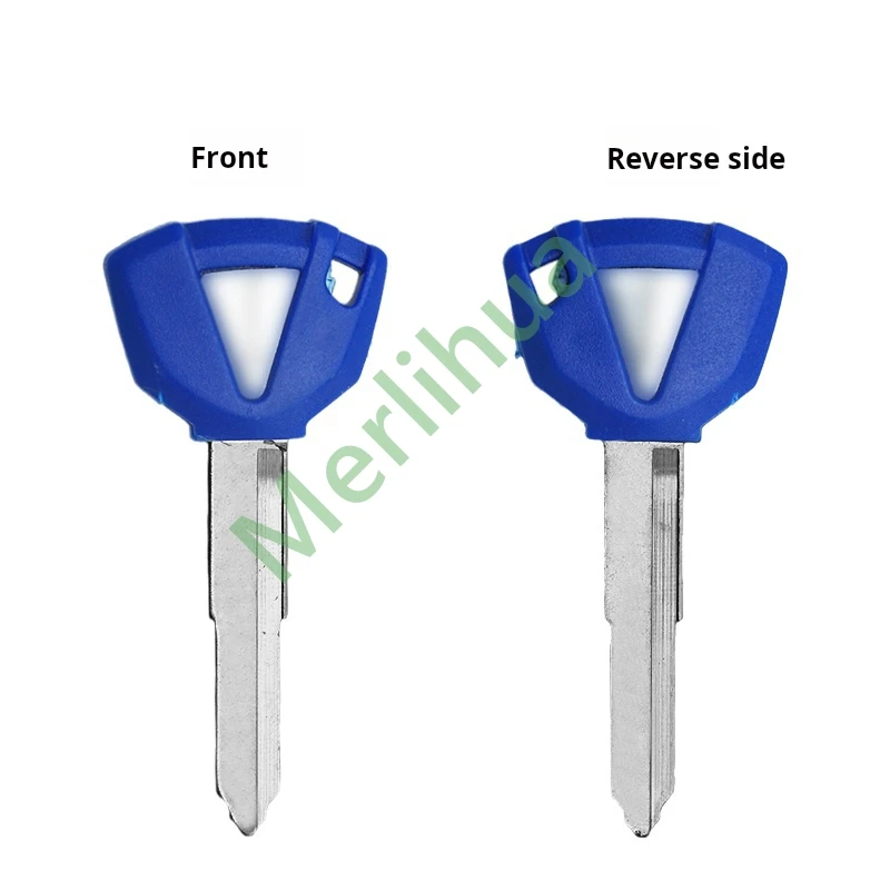 Llave de motocicleta Kawasaki, adecuada para: embrión de llave de motocicleta Kawasaki Ninja NINJA400 600 Z400 Z800 Z900 Z1000 (puede instalar chips)