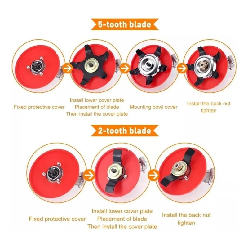 

Weeding Disc For Weed Eater, Trimmer Heads For Weed Eaters, Weeding Disc Trimmer, For Terrain Hill Weeding Disc, 2PCSM12K