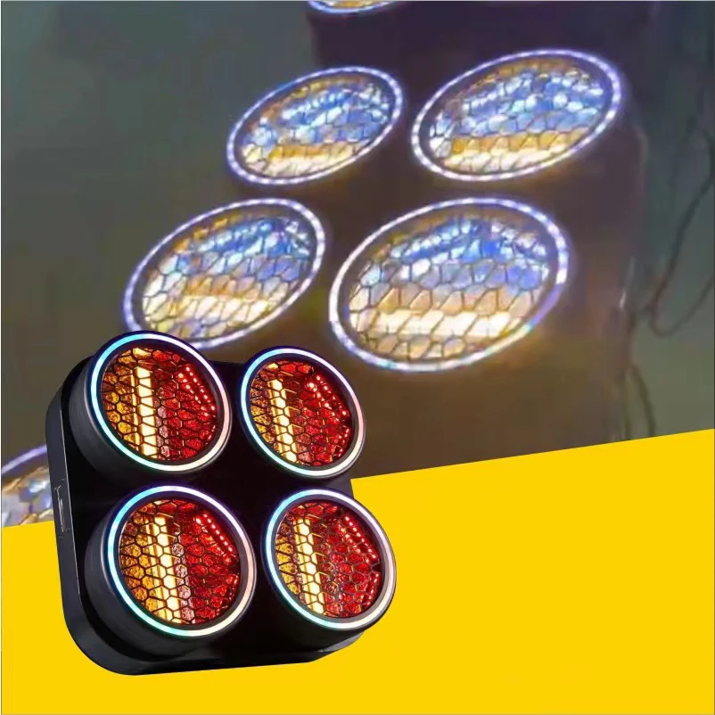 

4 Eye Retro Light Led Audience Light Spotlights for Stage Club Dj Party 250w Strobe Lights