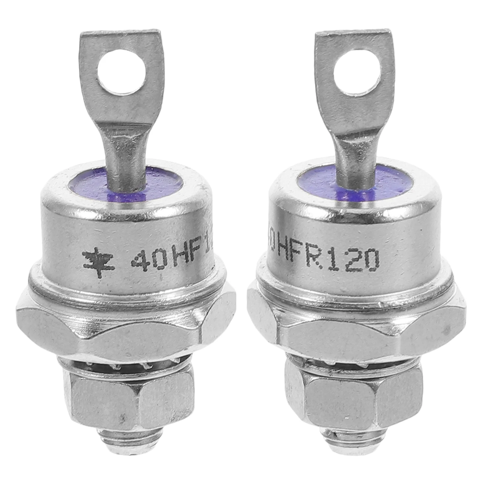 

2 шт. высокопроизводительных выпрямительных диодов спиральной конструкции с креплением на шпильке для эффективной передачи энергии в зарядных устройствах и двигателях