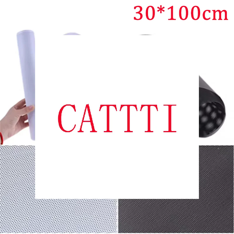 

30CM White/black Computer Mesh Case Fan Cooler PVC Dust Filter Case Dustproof Cover Chassis Dust Net Magnetic Strip