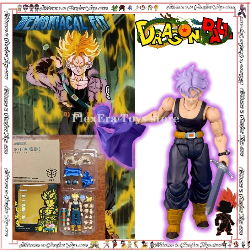 

Доставка немедленно: Dragon Ball Demonic Pact Movable Demoniacal Fit Trunks "Tomorrow's Son -Liberate The Future-" 6-дюймовая подвижная фигурка