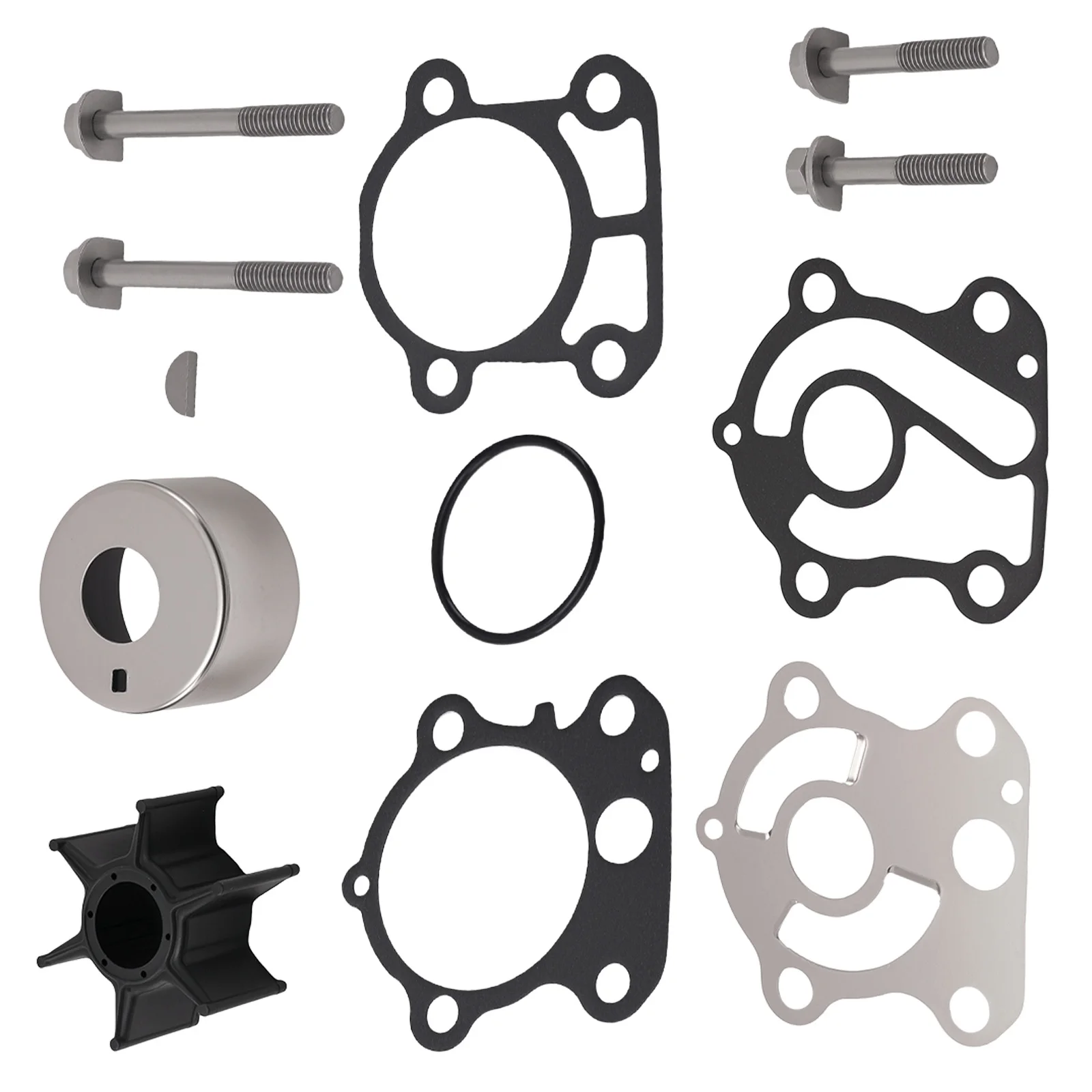 

Impeller Repair Kit for Yamaha 60-90HP 2 Stroke Outboard 692-W0078-01-00