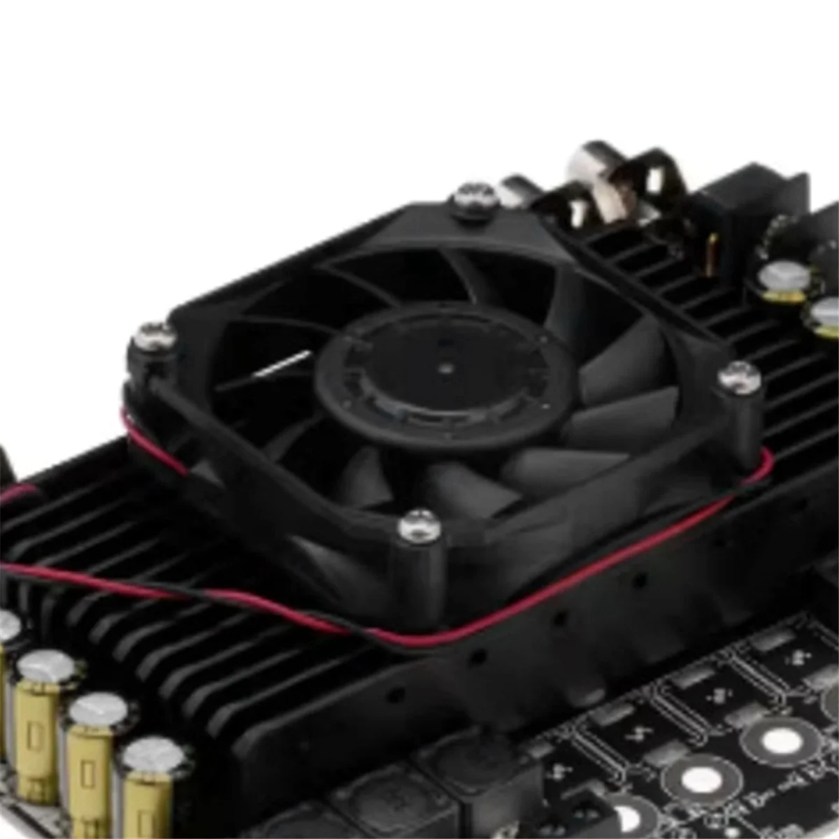 

Car HIFI Amplifier Four Channel 100W Car Mounted HIFI Audio Amplifier Board D-Class TDA7498 Amplifier Board for Audio Upgrades