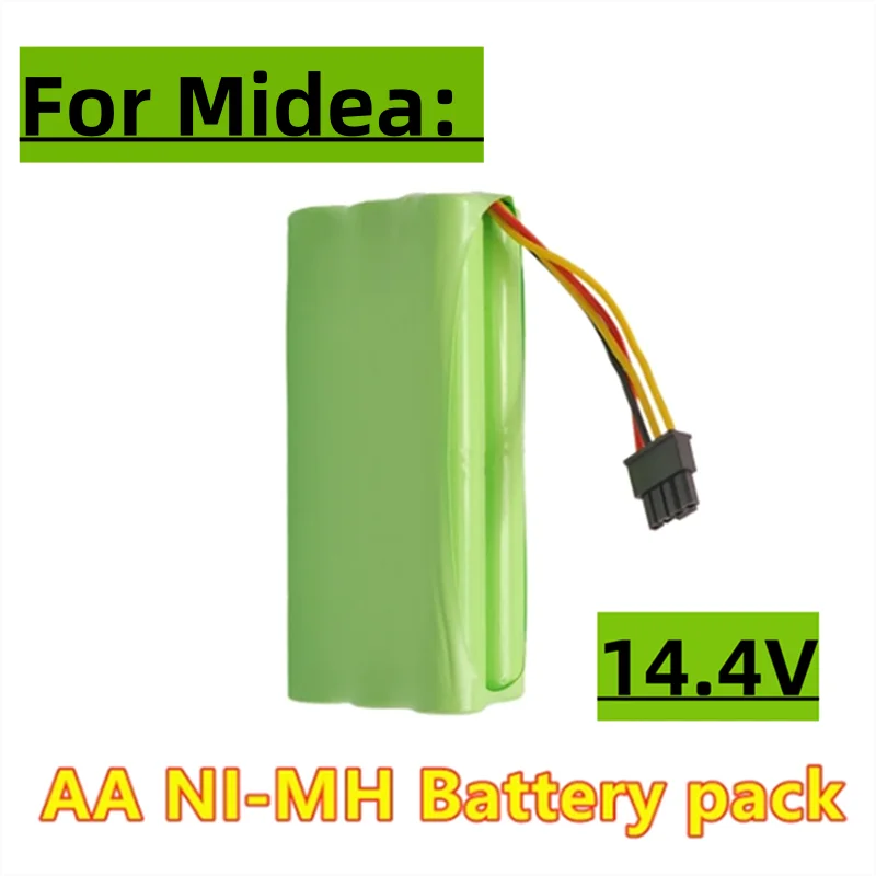 

Vacuum cleaner robot battery VCR03W 14.4V NI-MH AA suitable for Midea VCR03W VCR03 battery Redmond RV-R300 BBK BV3521 RV-R310