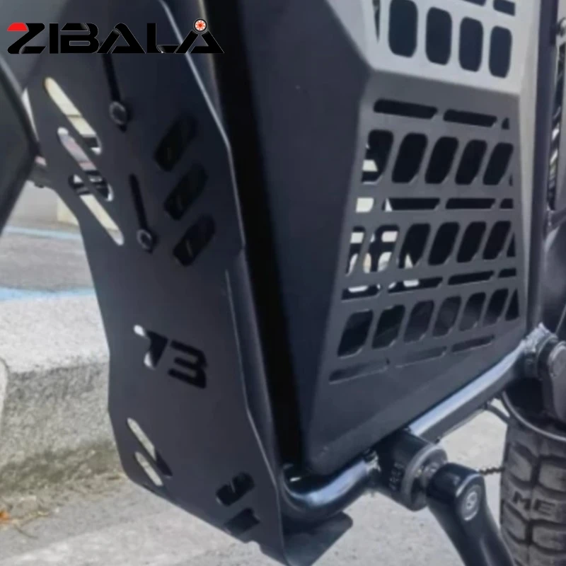 For Super 73 RX Motorcycle Accessories Front Frame Protection And Fender Cover Set Engine Guard Cover Grille Housing Protection