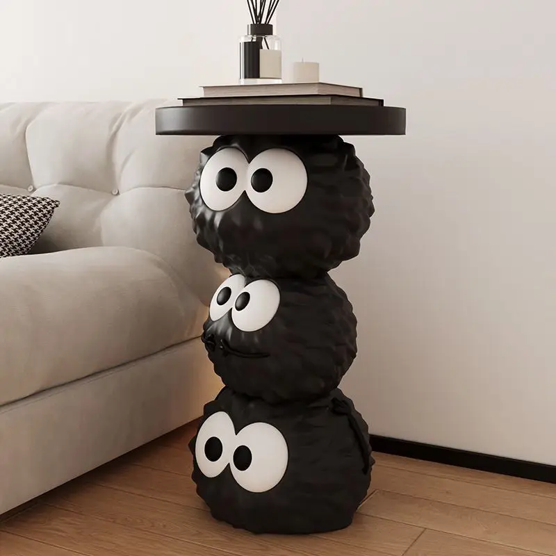 Creative coal ball floor cartoon explosion ornament living room TV cabinet sofa coffee table home decoration housewarming gift