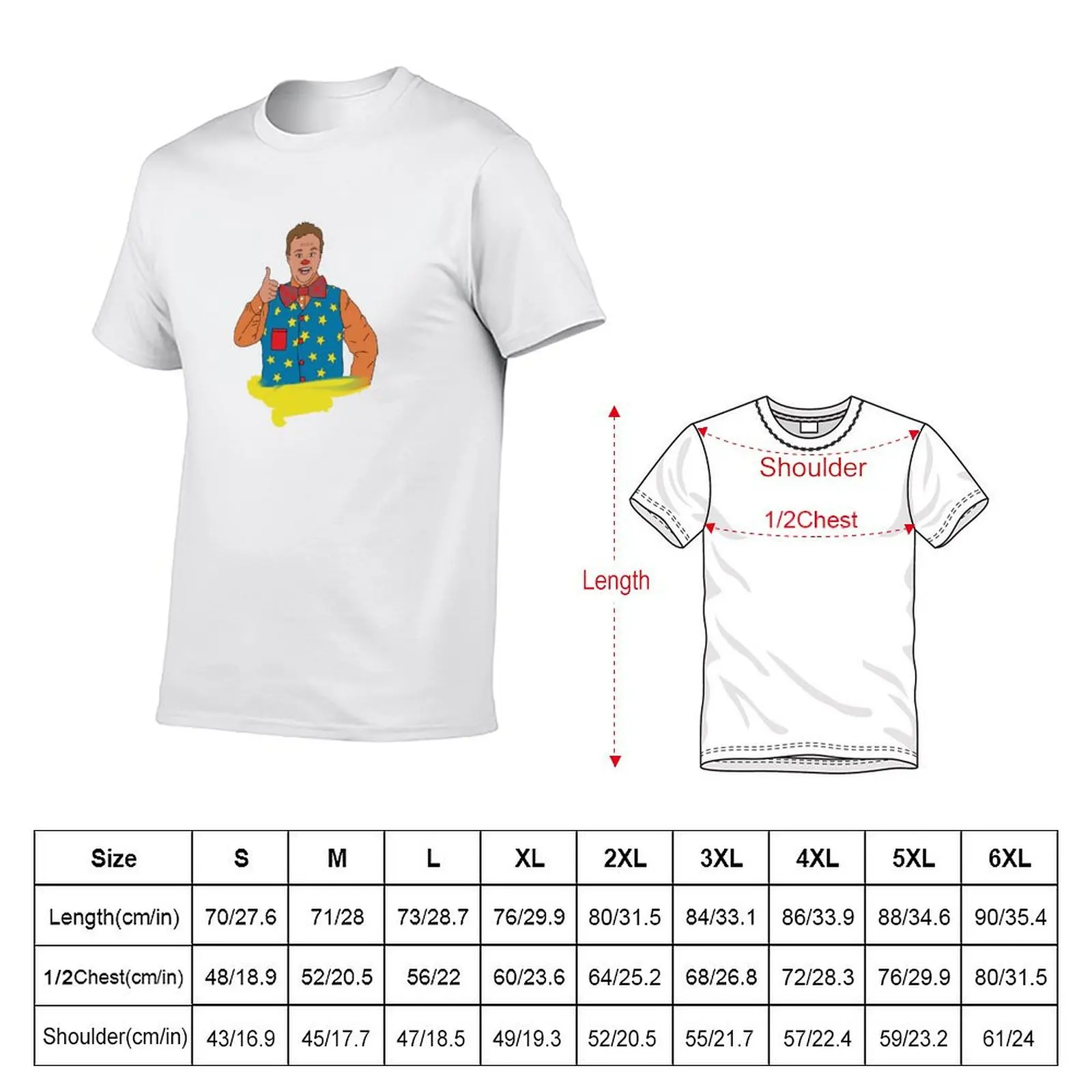 Mr Tumble Justin Fletcher Something Special Cut Out T-Shirt boys animal print man clothes mens graphic t-shirts anime