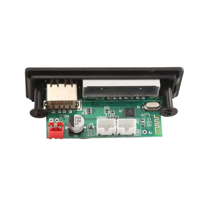 Y19A Layar Warna Bluetooth MP3 Dekoder Papan Pembaca Kartu Modul Bluetooth 5.0 Aksesori Audio Multifungsi