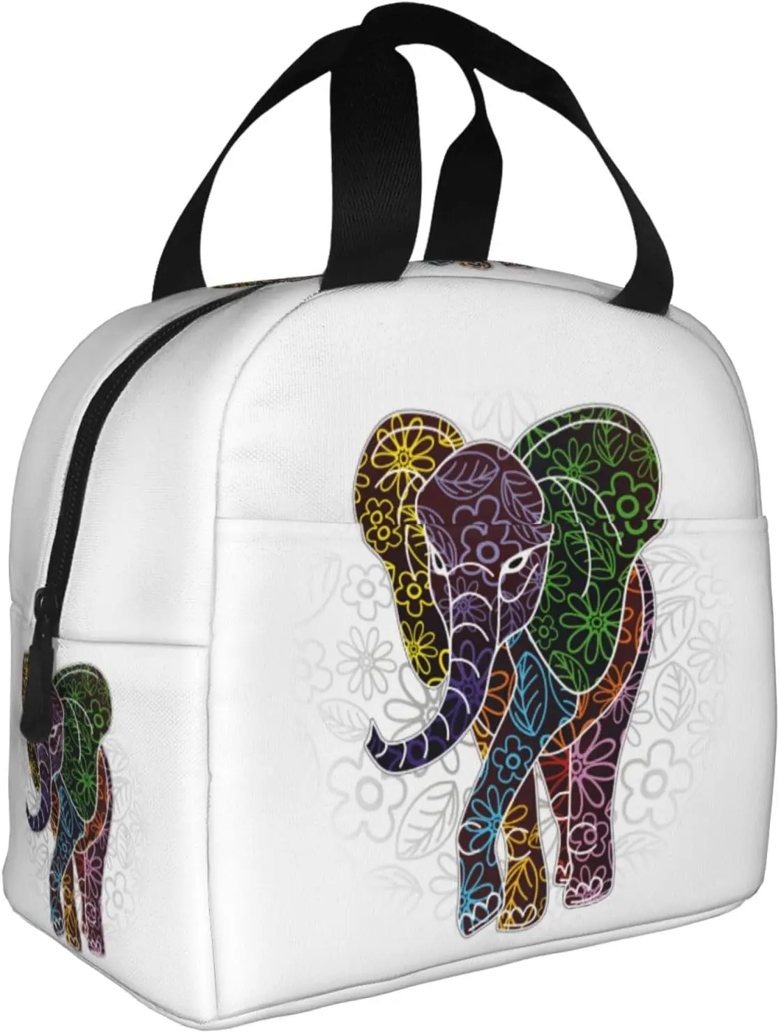 حقيبة غداء للنساء والرجال، صندوق غداء معزول للبالغين - حقيبة غداء متينة قابلة لإعادة الاستخدام، صندوق غداء مانع للتسرب، صغير ومحمول