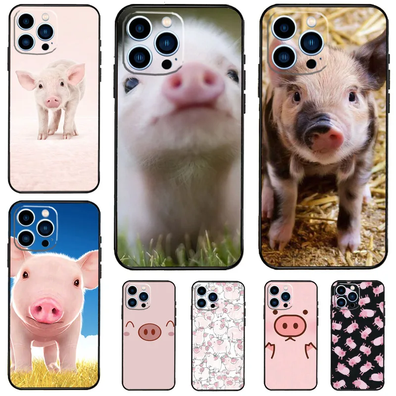 Funny Cute Lovely Pig Case For Samsung Galaxy A57 A17 A56 A36 A26 A16 A13 A33 A53 A15 A35 A55 A34 A54 A52 A12 A32