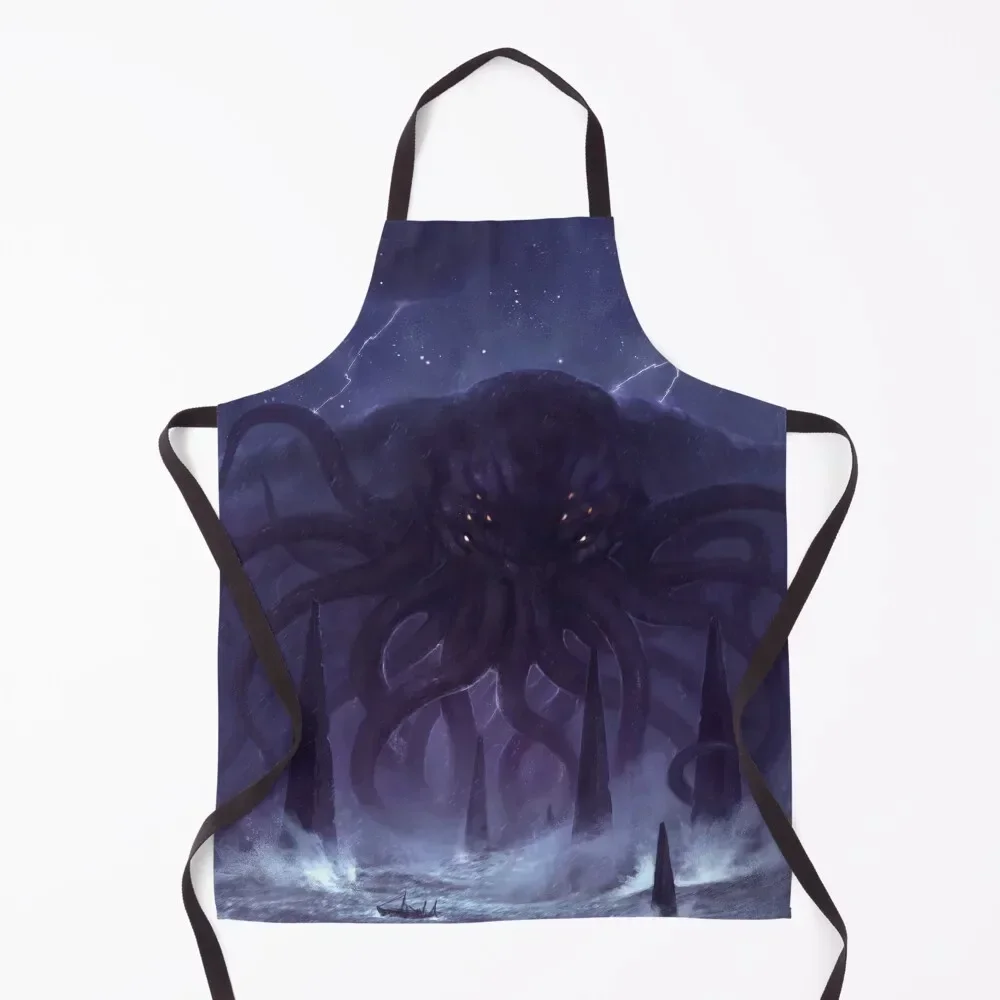 

Call of Cthulhu 7th ed. Keepers Book Cover by Sam Lamont Apron women's kitchens Goods For Home And Kitchen Nursing Apron