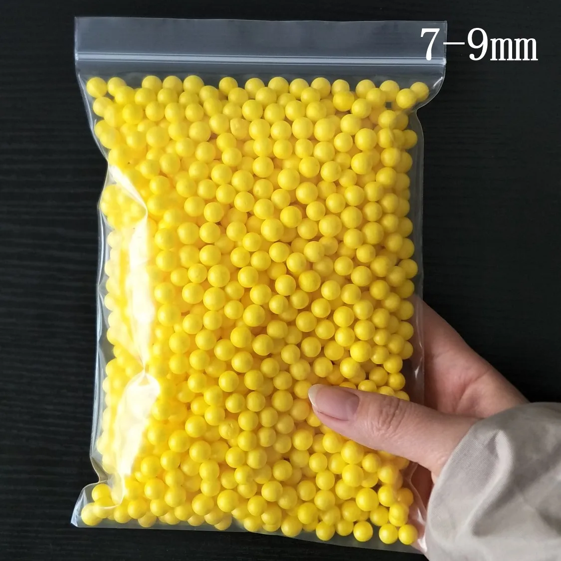 6–8 mm bunte Mini-Schaumperlen, Pellets, mehrfarbige Schaumstoffkugeln, Styropor-Styropor-Füller, Blasenkugel, Hochzeit, Party-Dekoration – Detail 11
