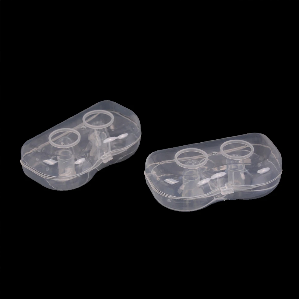 Protezione per capezzoli in Gel di silice per maternità con scudo per capezzoli in Silicone ultrasottile Shell