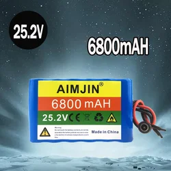 25.2V 6800mAh  Rechargeable Lithium Battery Pack 6S2P , Suitable for Power Supply of Electric Toys, Electronic Products etc