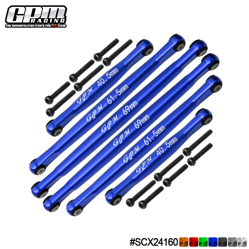 

GPM AXIAL 1/24 SCX24 Deadbolt AXI90081 Aluminium Suspension Links