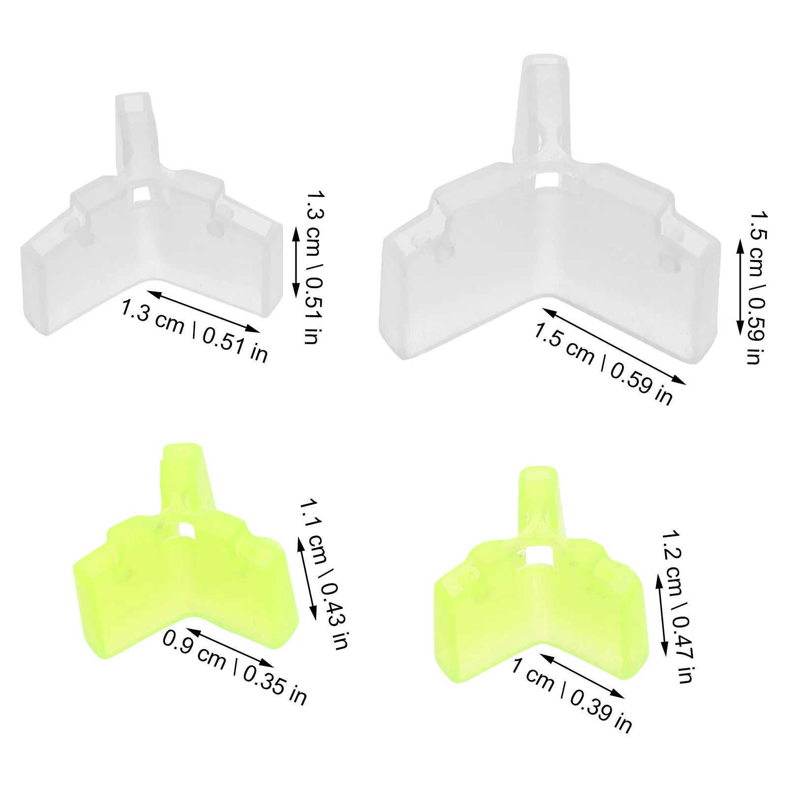 

80Pcs Thicken Hook Cap Anti Scratch Bonnet Durable Fishing Cover Protective Guard for Anglers Treble Hook Covers