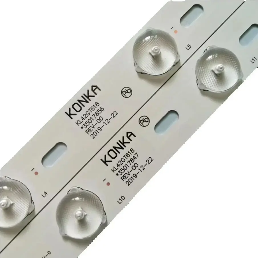 

Kit LED Backlight 6+6LED for DNS K42A619 Supra STV-LC42T410FL Konka 42"TV KL42GT618 35017849 35017855 35017848