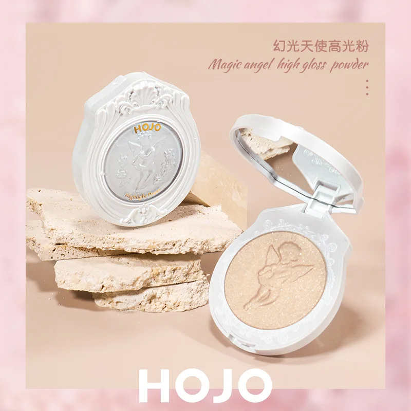 Angel High-gloss Diamond Powder Highlighter Brightening Nose Shadow Cosmetic Pearlescent Face  Iluminador Maquillaje