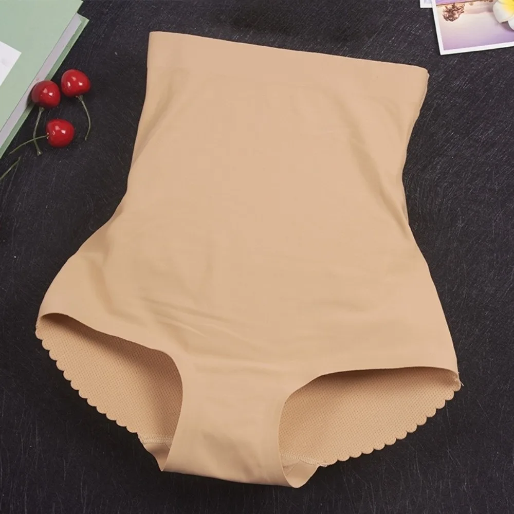 

Seamless Fake Butt Pad Body Shaper High-waisted Butt Hip Lifter Enhancer Hip Pants Tummy Control Thigh-lifting Girdle Underwear