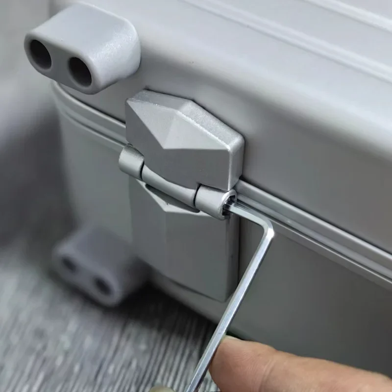 

Aluminum Magnesium Alloy Portable Hardware Toolbox Beauty Cosmetic Instrument Computer File Password