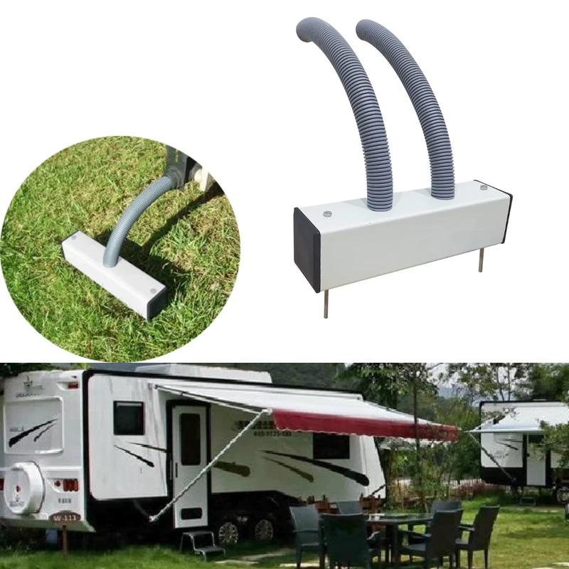 

1set RV Greywater Waste Water Disposal Accessories With Sewerage Pipe Kit For Caravans Motorhomes Outdoor Camping Accessories