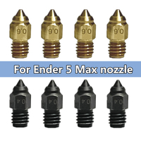 3Pcs Nozzles For Ender 5 Max Brass Hardened Steel Nozzle Hotend Accessories 0.4mm 0.6mm 0.8mm for Creality Ender 5Max Nozzle